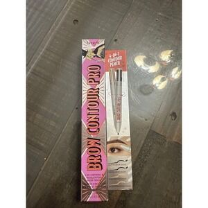 Benefit Cosmetics Brow Contour Pro 4 in 1 Brow Pencil Brown Black Light NEW